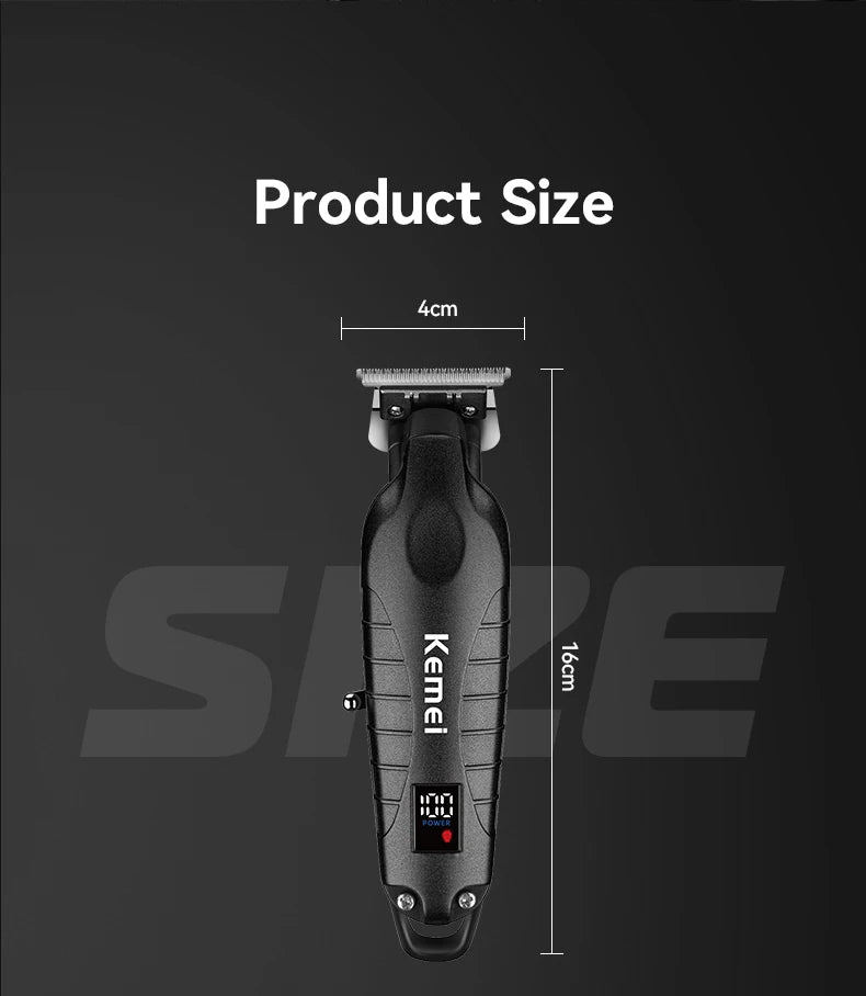 Kemei Hair Clipper Kit for Men, Electric Shaver, Hair Trimmer, Professional Cutting Machine, KM-2290, KM-2293, KM-1102