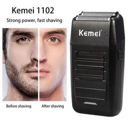 Kemei Professional Electric Hair Clipper Kit Rechargeable Hair Trimmer Shaver For Men USB Charging Beard Razor KM-2797 KM-1102