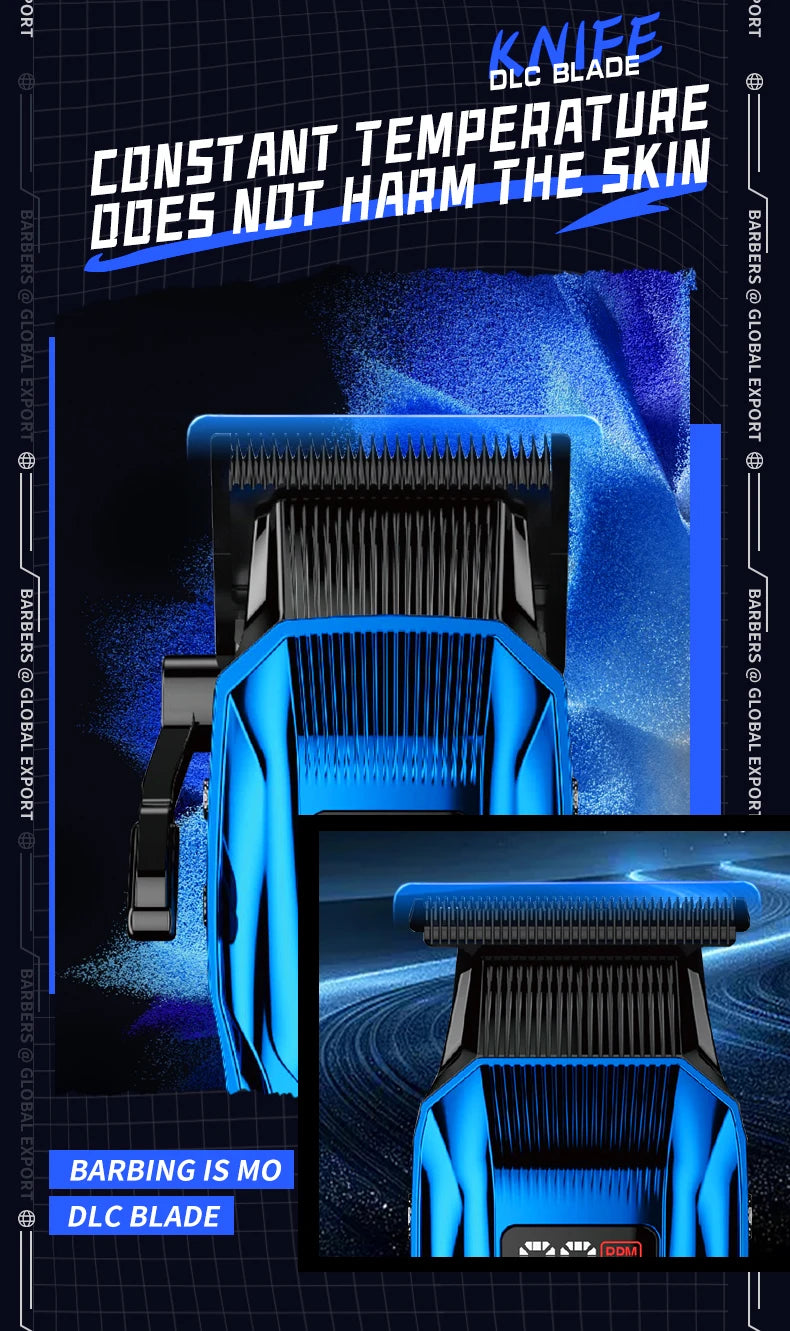 Kemei Professional Electric Hair Clipper Kit Rechargeable Hair Trimmer Shaver For Men USB Charging Beard Razor KM-2797 KM-1102