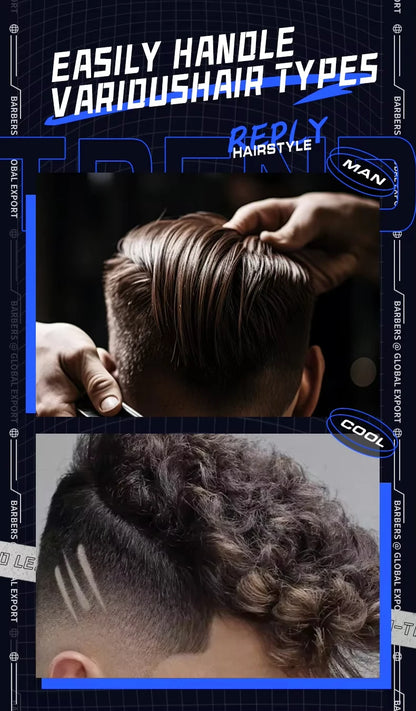 Kemei Professional Electric Hair Clipper Kit Rechargeable Hair Trimmer Shaver For Men USB Charging Beard Razor KM-2797 KM-1102